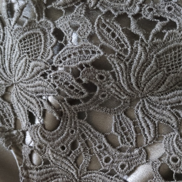 NWT Jones New York Collection Black Lace Tank Size 12 - Picture 3 of 6